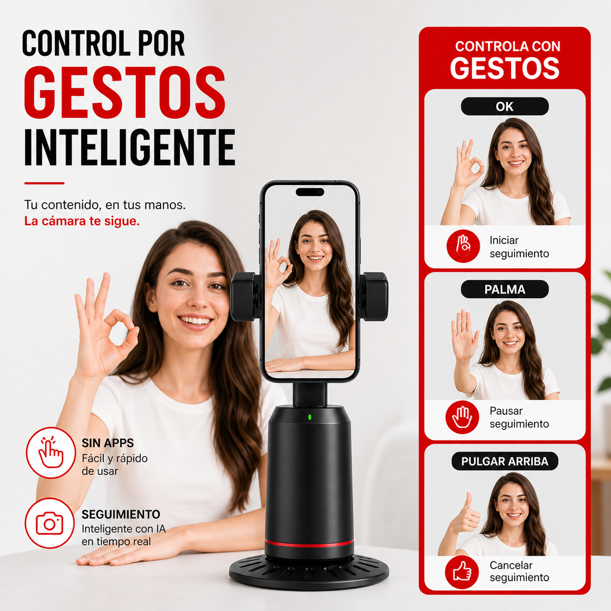 Trípode con seguimiento TrackPod™ 360